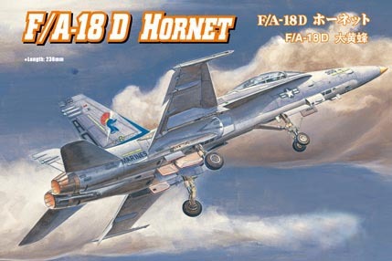 HobbyBoss 1/72 F/A-18D HORNET Plastic Model Kit