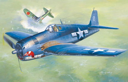 HobbyBoss 1/48 F6F-3 Hellcat Early Version Plastic Model Kit