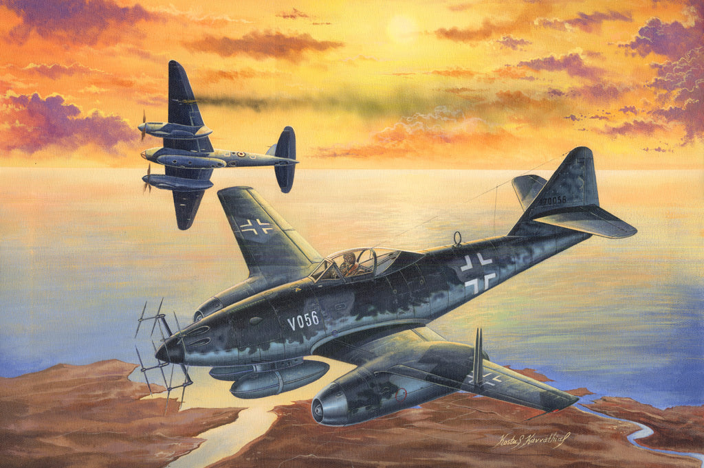 HobbyBoss 1/48 Me 262 A-1a/U2(V056) Plastic Model Kit