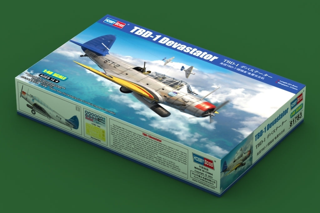 HobbyBoss 1/48 TBD-1 Devastator Plastic Model Kit