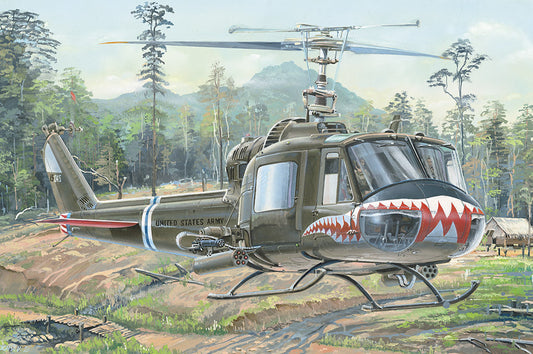 HobbyBoss 1/18 UH-1 Huey B/C Plastic Model Kit