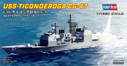 HobbyBoss 1/1250 TICONDEROGA CG-47 Plastic Model Kit