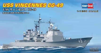 HobbyBoss 1/1250 VINCENNES CG-49 Plastic Model Kit