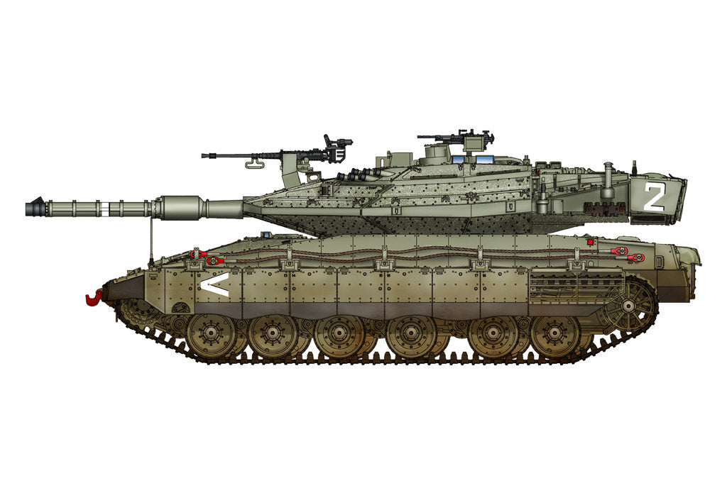 HobbyBoss 1/72 IDF Merkava Mk IV Plastic Model Kit