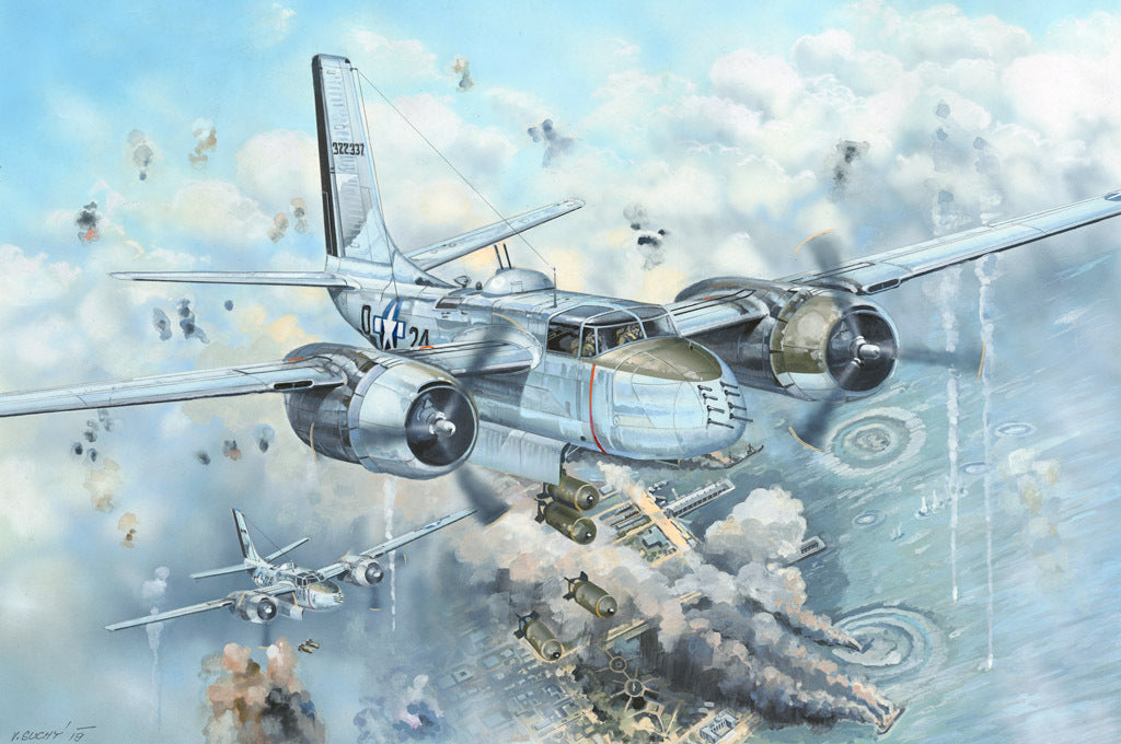 HobbyBoss 1/32 A-26B Invader Plastic Model Kit