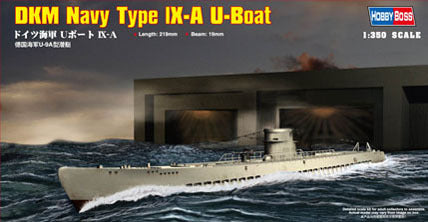 HobbyBoss 1/350 DKM Navy Type lX-A U-Boat Plastic Model Kit