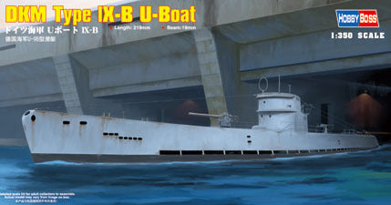 HobbyBoss 1/350 DKM Type lX-B U-Boat Plastic Model Kit