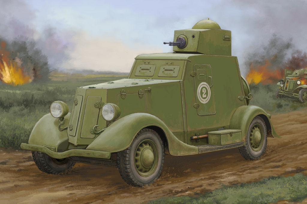 HobbyBoss 1/35 Soviet BA-20 Armored Car Mod.1939 Plastic Model Kit