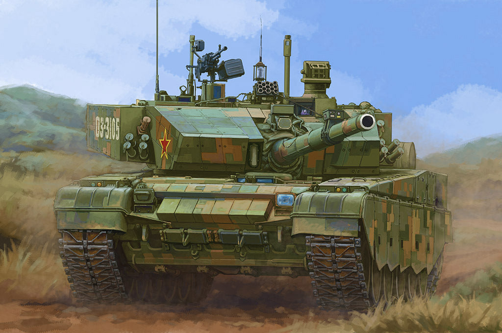 HobbyBoss 1/35 PLA ZTZ-99A MBT Plastic Model Kit