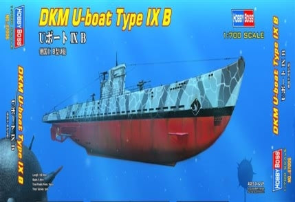 HobbyBoss 1/700 DKM U-boat Type IX B Plastic Model Kit