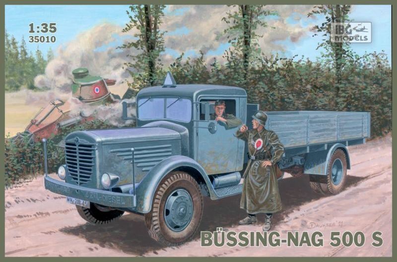 IBG 1/35 BUSSING-NAG 500S Plastic Model Kit