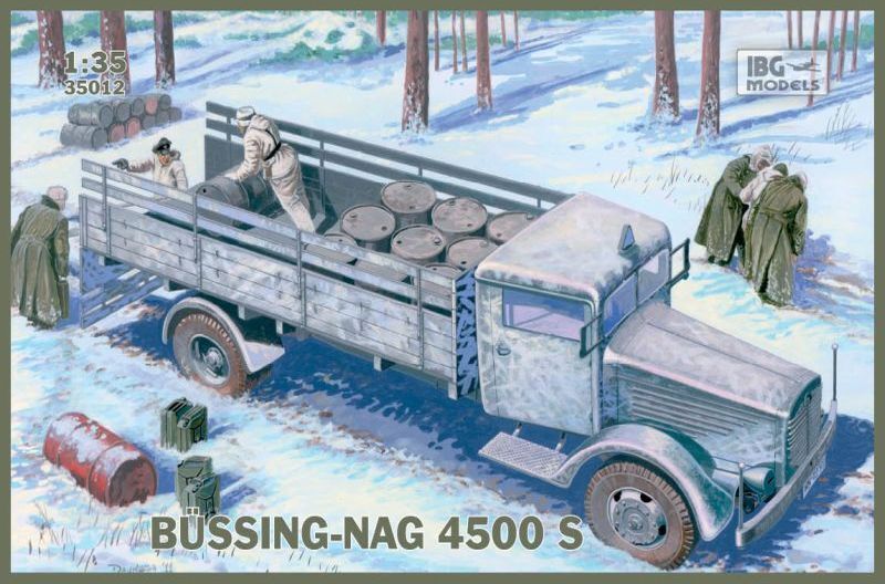 IBG 1/35 BUSSING-NAG 4500S Plastic Model Kit