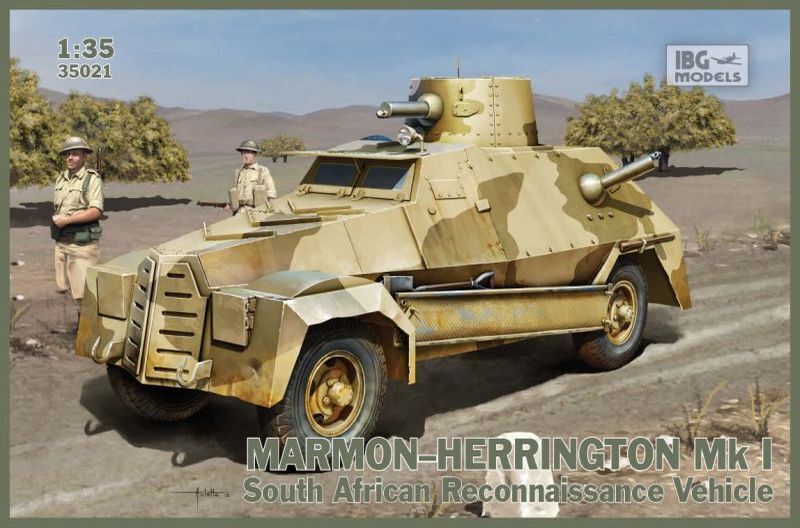 IBG 1/35 MARMON-HERRINGTON Mk.I Plastic Model Kit