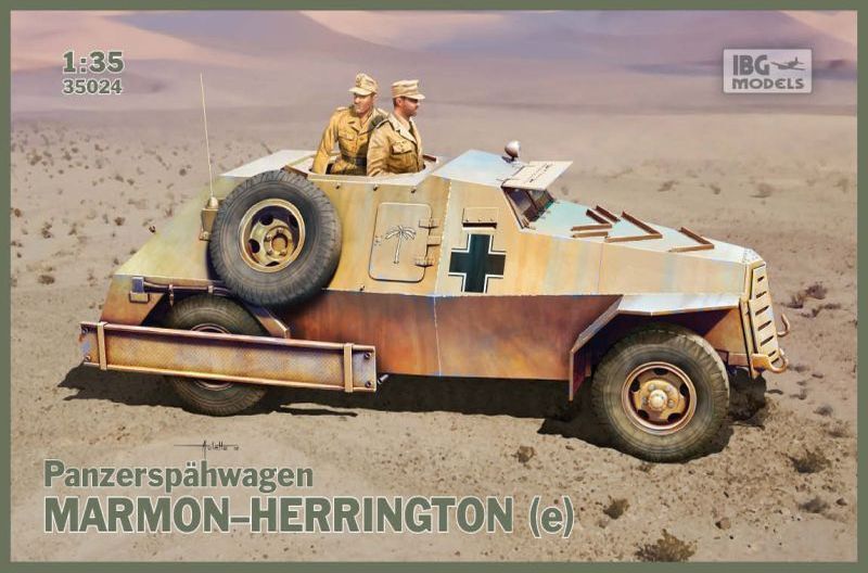 IBG 1/35 PANZERSPAEHWAGEN MARMON-HERRINGTON (e ) Plastic Model Kit