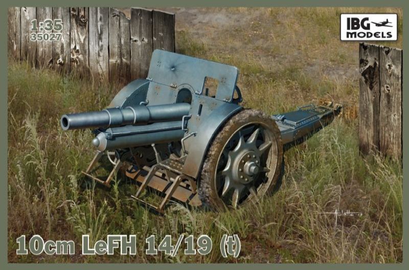 IBG 1/35 10cm LeFH 14/19 (t) Plastic Model Kit