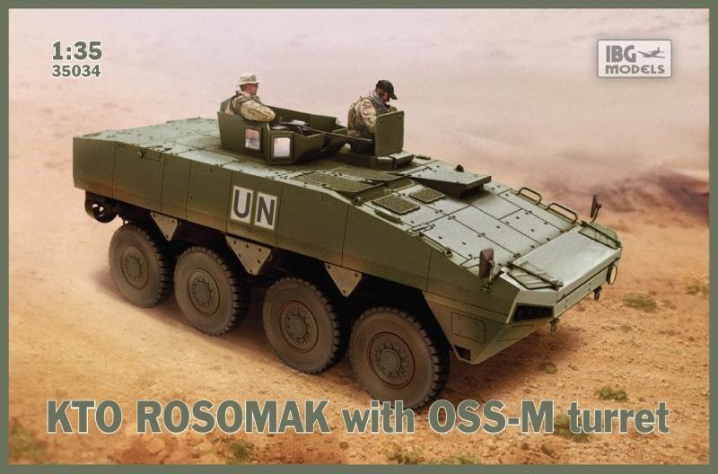 IBG 1/35 KTO Rosomak - Polish APC with the OSS-M turret Plastic Model Kit