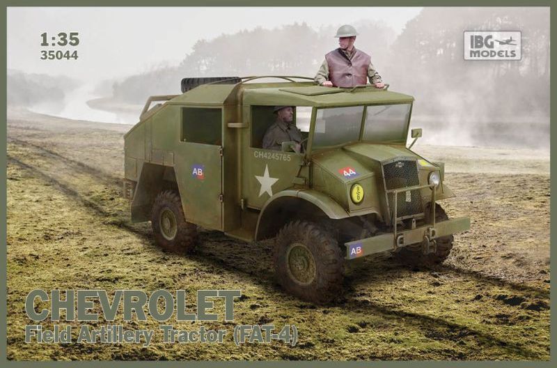 IBG 1/35 Chevrolet Field Artillery Tractor (FAT-4) Plastic Model Kit