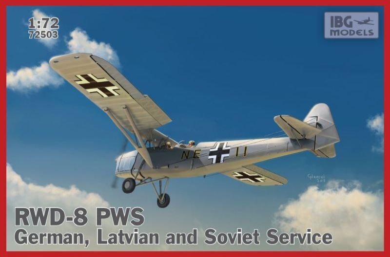 IBG 1/72 RWD-8 PWS - German, Latvian and Soviet service Plastic Model Kit