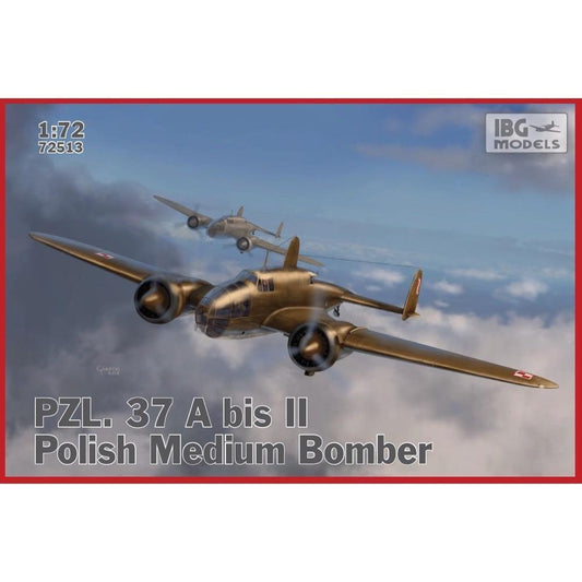 IBG 1/72 PZL.37A II bis Los - Polish Bomber Plane Plastic Model Kit