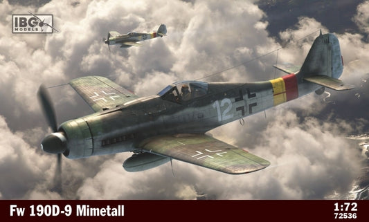 IBG 1/72 Focke-Wulf Fw 190D-9 Mimetall Plastic Model Kit