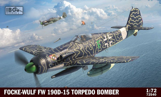 IBG 1/72 Focke Wulf Fw 190D-15 Torpedo Bomber Plastic Model Kit