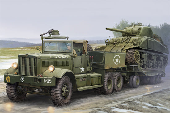 I Love Kit 1/35 M19 Tank Transporter with Soft Top Cab Plastic Model Kit