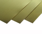 K&S Brass Sheet Assorted Sizes 4 x 10"