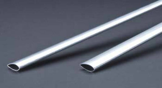 K&S Aluminium Streamline Tube 5/8 x 35" 0.014 Wall (3 Packs of 1)