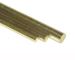 K&S Brass Rod 2 x 1000mm (3 Packs of 5)