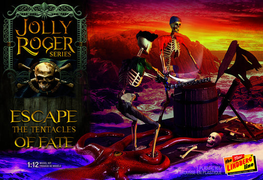 Lindberg 1/12 Jolly Roger Series: Escape the Tentacles of Fate 2T Plastic Model Kit