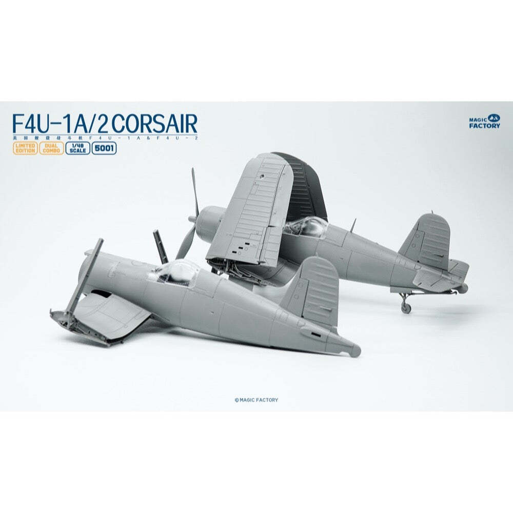 Magic Factory 1/48 F4U-1A/2 Corsair (Dual Combo, Limited Edition) Plastic Model Kit