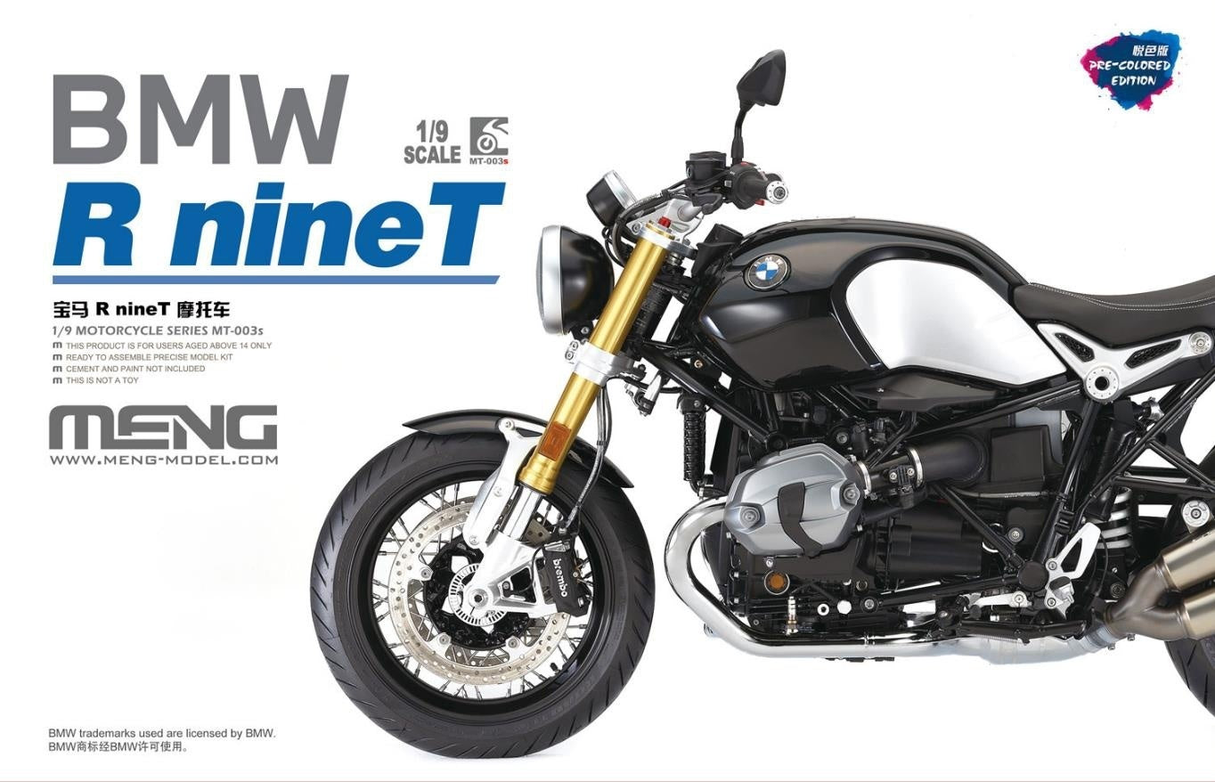 Meng 1/9 BMW R nineT (Pre-colored Edition) Plastic Model Kit