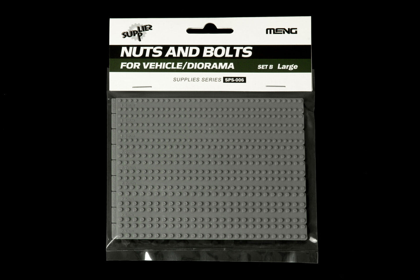 Meng 1/35 Nuts And Bolts For Vehicle/Diorama Set A (large)