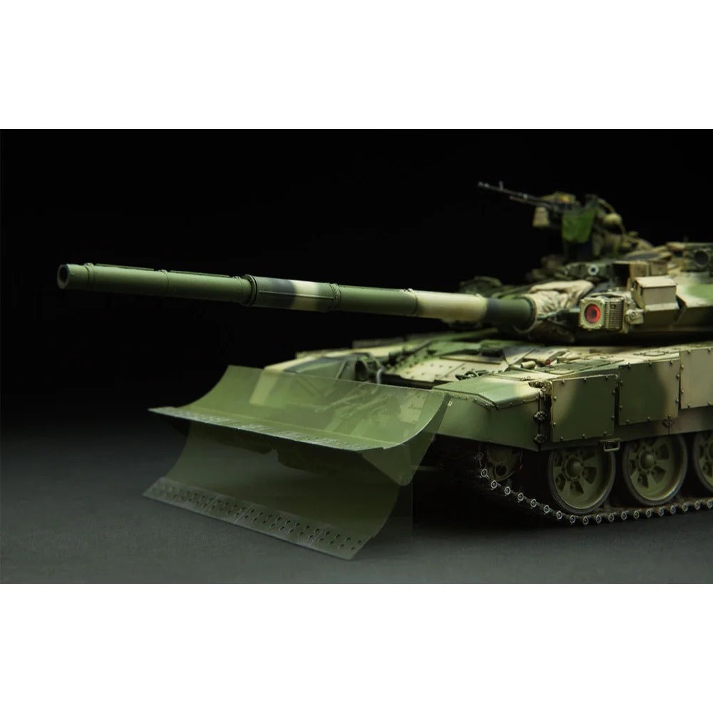 Meng 1/35 Russian Main Battle Tank T-90 w/TBS-86 Tank Dozer Plastic Model Kit