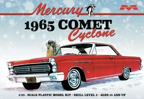 Moebius 1/25 1965 Mercury Comet Cyclone Plastic Model Kit