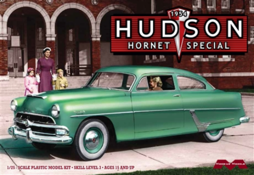 Moebius 1/25 1954 Hudson Hornet Special Plastic Model Kit