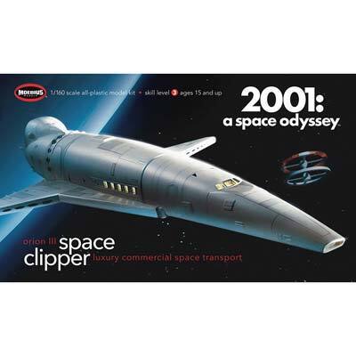 Moebius 1/160 2001 Space Clipper Orion Plastic Model Kit