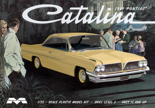 Moebius 1/25 1961 Pontiac Catalina Plastic Model Kit