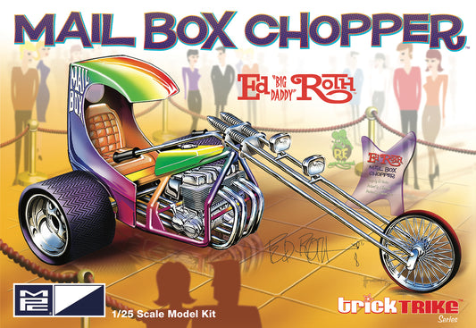 MPC 1/25 Ed Roth's Mail Box Clipper (Trick Trikes Series) Plastic Model Kit