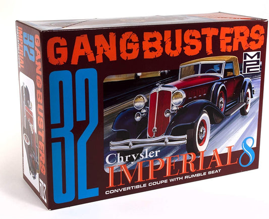 MPC 1/25 1932 Chrysler Imperial "Gangbusters"  Plastic Model Kit