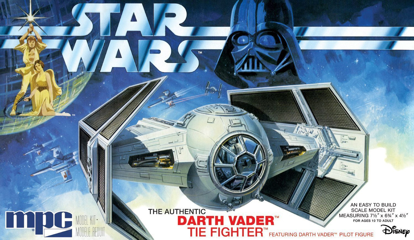 MPC 1/32 Star Wars: A New Hope Darth Vader Tie Fighter  Plastic Model Kit