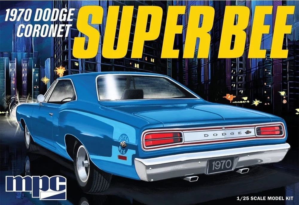 MPC 1/25 1970 Dodge Coronet Super Bee Plastic Model Kit