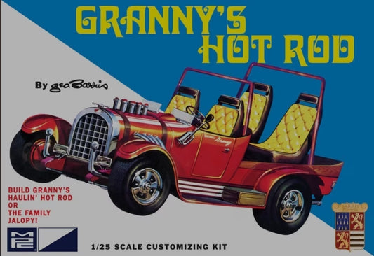 MPC 1/25 Granny's Hot Rod George Barris Plastic Model Kit