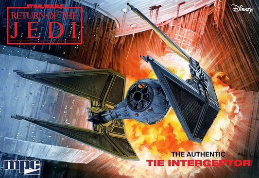 MPC 1/48 Star Wars: Return of the Jedi Tie Interceptor (Snap) Plastic Model Kit