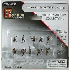 Pegasus 1/144 WW2 American soldiers, prepainted