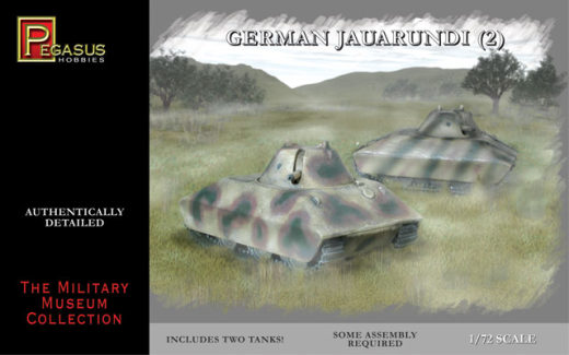 Pegasus 1/72 German Jaguarundi (2 per pack)