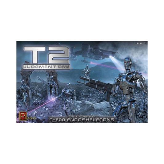 Pegasus 1/32 Terminator 2 T-800 Endoskeletons Plastic Model Kit