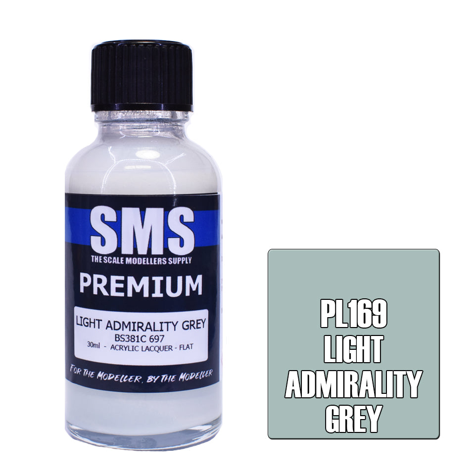 SMS Premium Acrylic Light Admirality Grey BSC 697 30ml