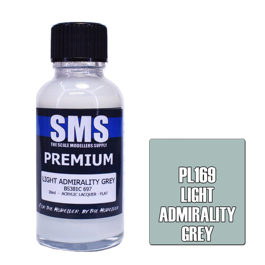 SMS Premium Acrylic Light Admirality Grey BSC 697 30ml