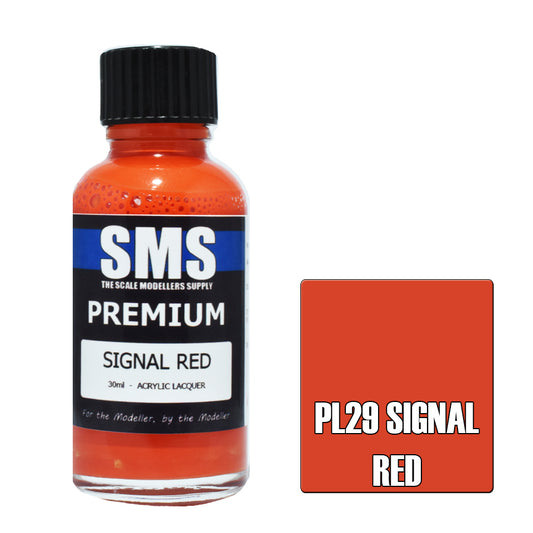 SMS Premium Acrylic Signal Red 30ml